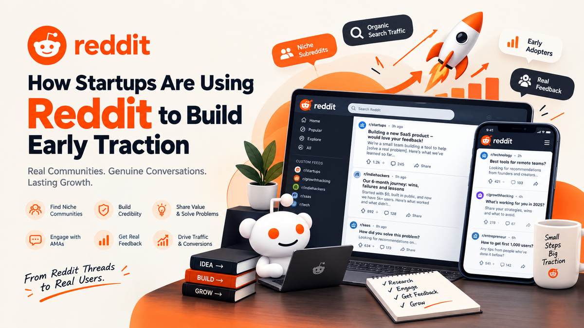 How startups are using reddit to build early Traction