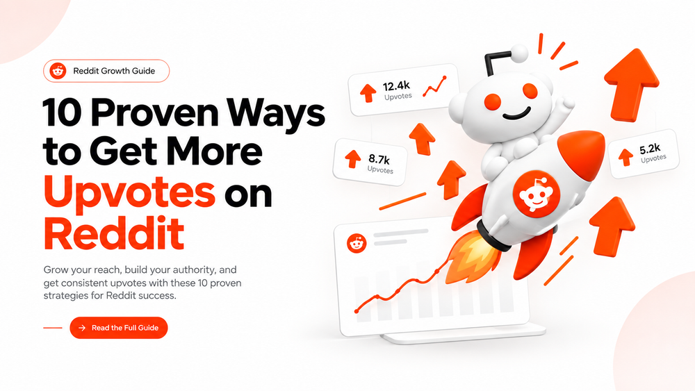 10 Proven Ways to Get More Upvotes on Reddit